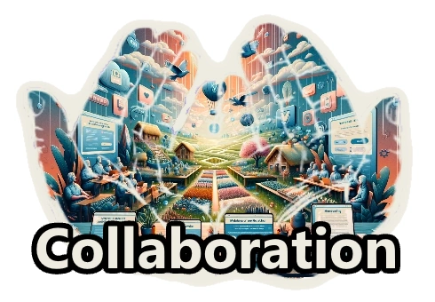 Online Hivemind Collaboration Image